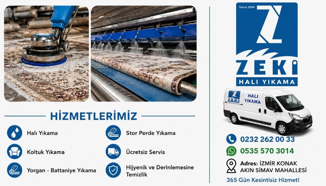 Konak Akın Simav Mahallesi Halı Yıkama – Profesyonel ve Güvenilir Temizlik Hizmeti